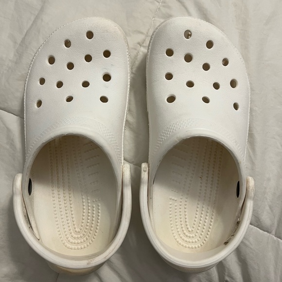 CROCS Shoes White Crocs Junior 4 Poshmark
